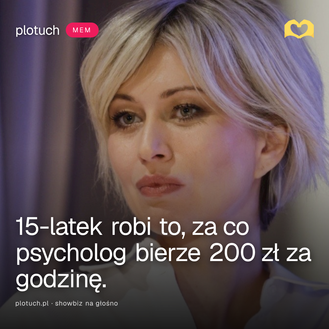 15-latek robi to, za co psycholog bierze 200 zł za godzinę.