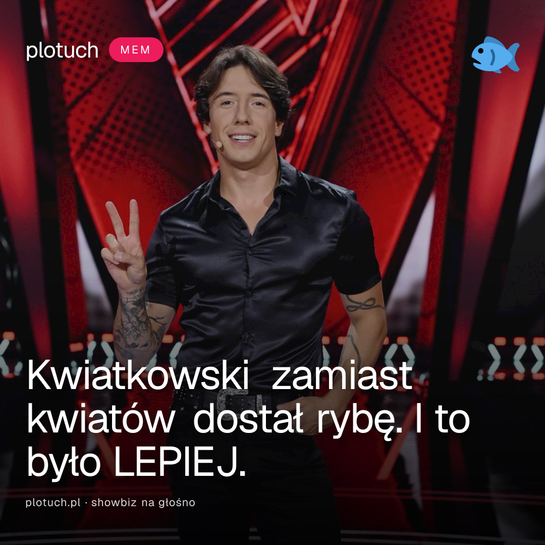 Kwiatkowski zamiast kwiatów dostał rybę. I to było LEPIEJ.
